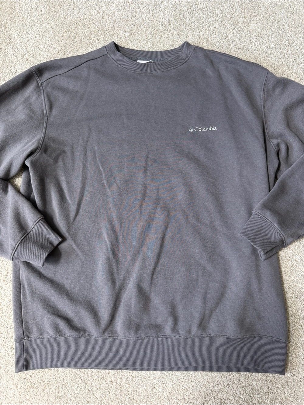 Columbia Men's Crewneck Sweatshirt in Charcoal (xl)